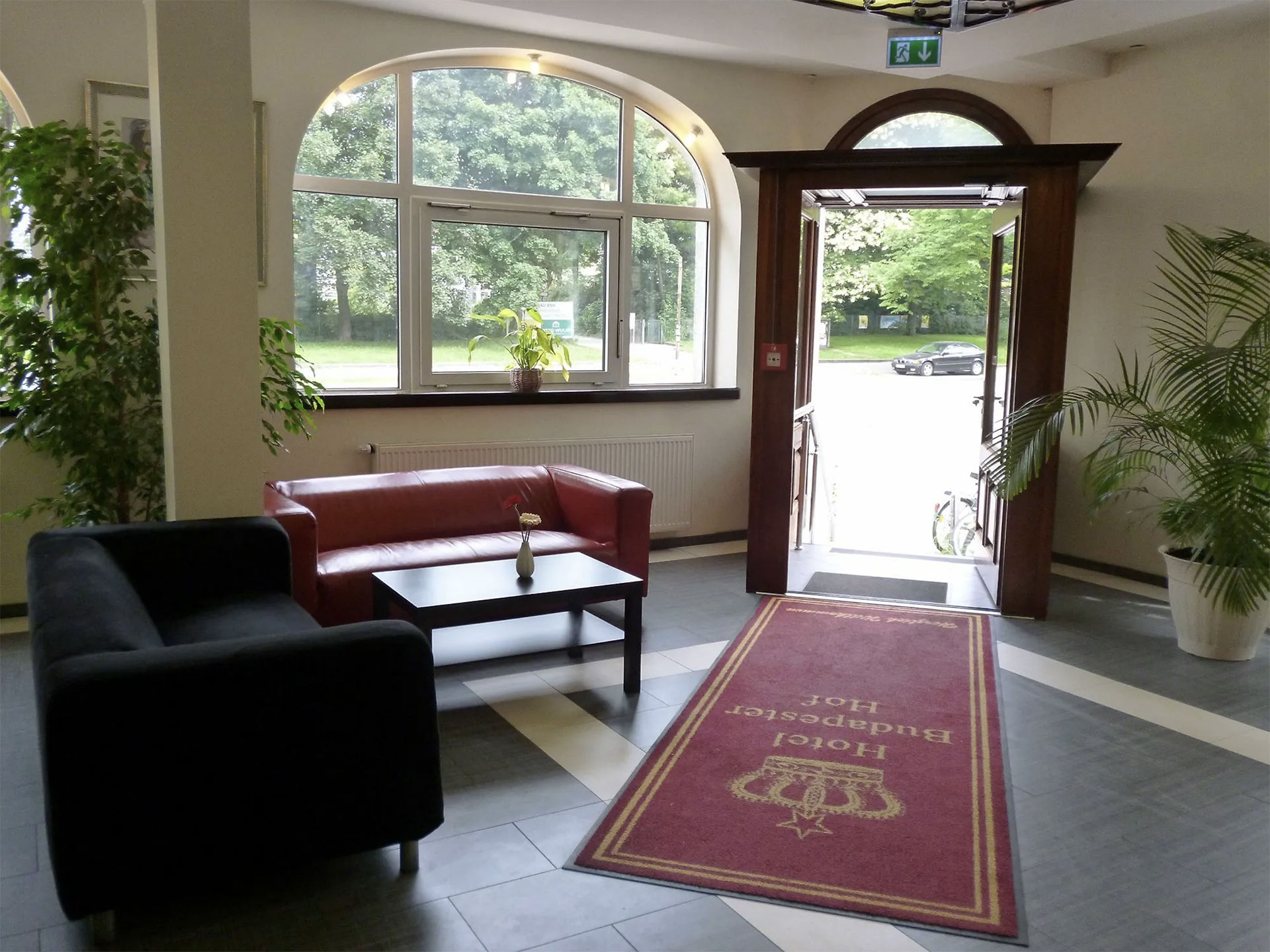 Hotel Budapester Hof, zentrale Lage in Hamburg St. Pauli